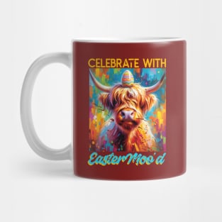 Easter Highland Cow Mug